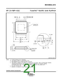 浏览型号DRV593VFPR的Datasheet PDF文件第21页