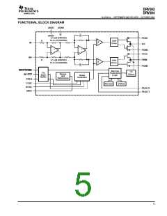 浏览型号DRV593VFPR的Datasheet PDF文件第5页