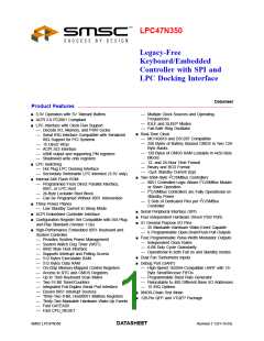 浏览型号LPC47N350-NU的Datasheet PDF文件第1页