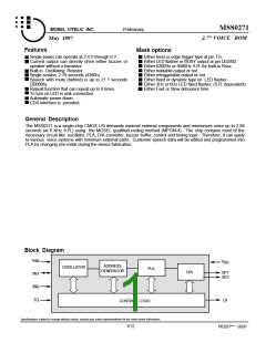 浏览型号MSS0271的Datasheet PDF文件第1页