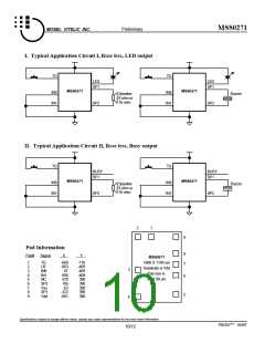 浏览型号MSS0271的Datasheet PDF文件第10页