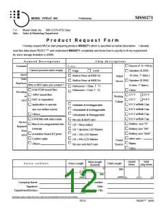 浏览型号MSS0271的Datasheet PDF文件第12页