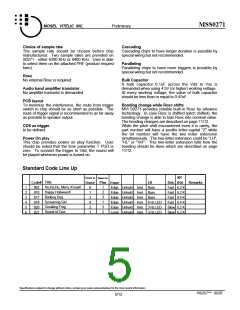 浏览型号MSS0271的Datasheet PDF文件第5页