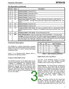 浏览型号MT9041B的Datasheet PDF文件第3页