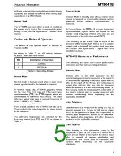 浏览型号MT9041B的Datasheet PDF文件第5页