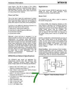 浏览型号MT9041BP的Datasheet PDF文件第7页