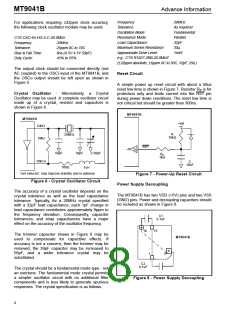 浏览型号MT9041B的Datasheet PDF文件第8页