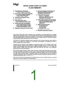 浏览型号N28F020-150的Datasheet PDF文件第1页