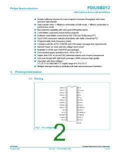 浏览型号PDIUSBD12PW的Datasheet PDF文件第2页