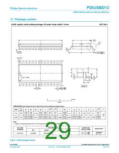 浏览型号PDIUSBD12PW的Datasheet PDF文件第29页