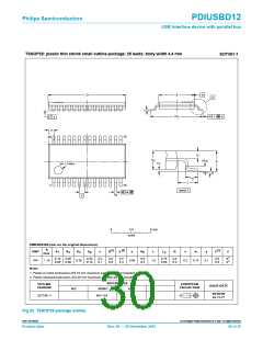 浏览型号PDIUSBD12PW的Datasheet PDF文件第30页