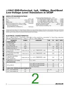 浏览型号MAX3373EEKA-T的Datasheet PDF文件第2页
