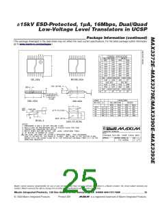 浏览型号MAX3373EEKA-T的Datasheet PDF文件第25页
