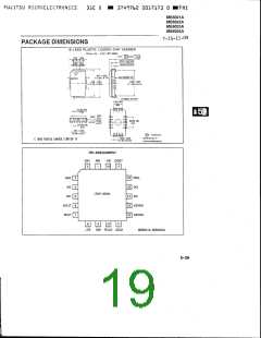 浏览型号MB6025A-P的Datasheet PDF文件第19页