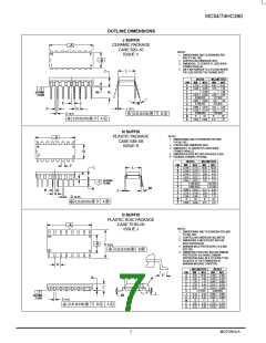 浏览型号MC54-74HC390的Datasheet PDF文件第7页
