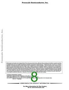 浏览型号MCF5206的Datasheet PDF文件第8页