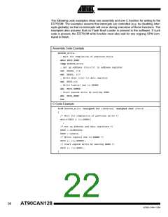 浏览型号MEGA128CAN的Datasheet PDF文件第22页