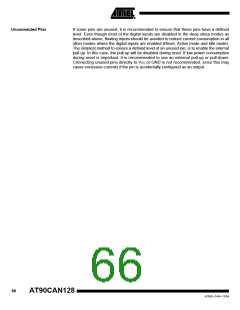 浏览型号MEGA128CAN的Datasheet PDF文件第66页