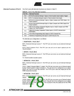 浏览型号MEGA128CAN的Datasheet PDF文件第78页