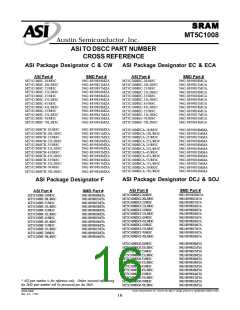 浏览型号MT5C1008EC-20L/883C的Datasheet PDF文件第16页
