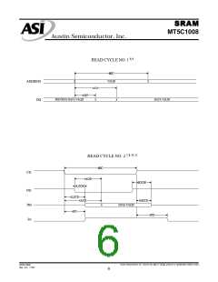 浏览型号MT5C1008EC-20L/883C的Datasheet PDF文件第6页