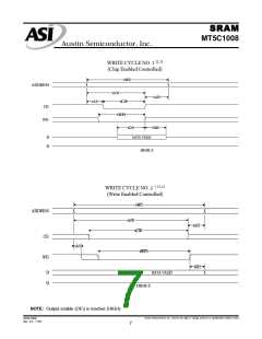 浏览型号MT5C1008EC-20L/883C的Datasheet PDF文件第7页