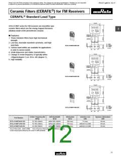 浏览型号SFELA10M7HA00-B0的Datasheet PDF文件第12页