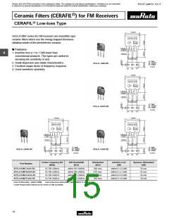 浏览型号SFELA10M7HA00-B0的Datasheet PDF文件第15页