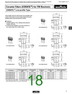 浏览型号SFELA10M7HA00-B0的Datasheet PDF文件第18页