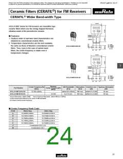 浏览型号SFELA10M7HA00-B0的Datasheet PDF文件第24页