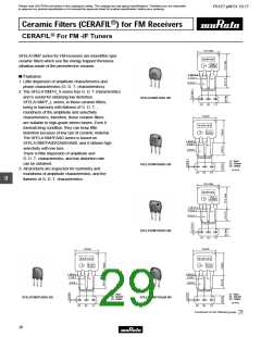 浏览型号SFELA10M7HA00-B0的Datasheet PDF文件第29页