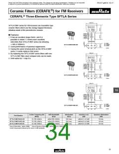 浏览型号SFELA10M7HA00-B0的Datasheet PDF文件第34页