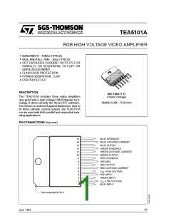 浏览型号TEA5101A的Datasheet PDF文件第1页
