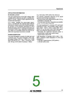 浏览型号TEA5101A的Datasheet PDF文件第5页