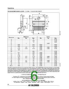 浏览型号TEA5101A的Datasheet PDF文件第6页