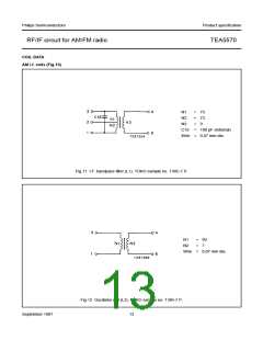 浏览型号TEA5570的Datasheet PDF文件第13页