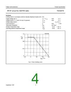 浏览型号TEA5570的Datasheet PDF文件第4页