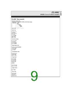 浏览型号EL400C的Datasheet PDF文件第9页