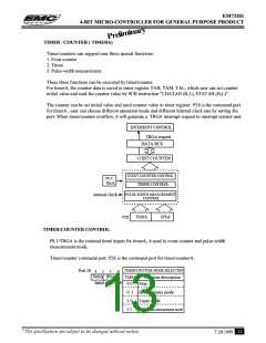 浏览型号EM73201BK的Datasheet PDF文件第13页