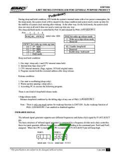 浏览型号EM73201BK的Datasheet PDF文件第17页