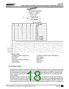 浏览型号EM73201BK的Datasheet PDF文件第18页