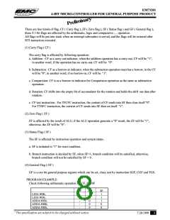 浏览型号EM73201BK的Datasheet PDF文件第8页