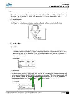 浏览型号EM73962A的Datasheet PDF文件第11页