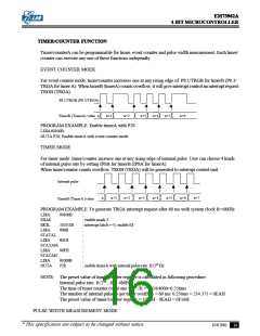 浏览型号EM73962A的Datasheet PDF文件第16页