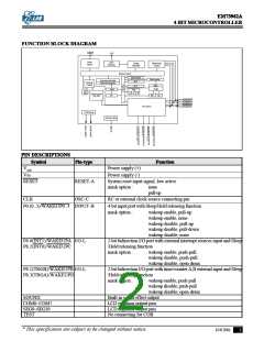 浏览型号EM73962A的Datasheet PDF文件第2页