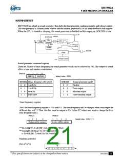 浏览型号EM73962A的Datasheet PDF文件第21页