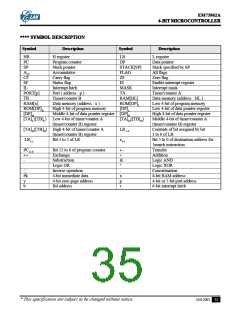 浏览型号EM73962A的Datasheet PDF文件第35页