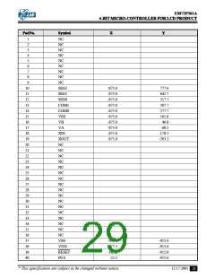 浏览型号EM73P361A的Datasheet PDF文件第29页