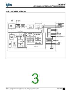 浏览型号EM73P361A的Datasheet PDF文件第3页