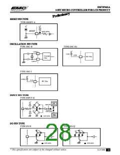 浏览型号EM73P461的Datasheet PDF文件第28页
